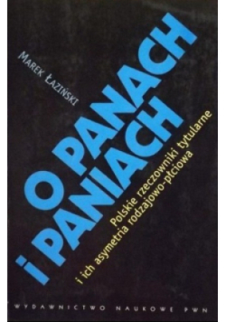 O panach i paniach