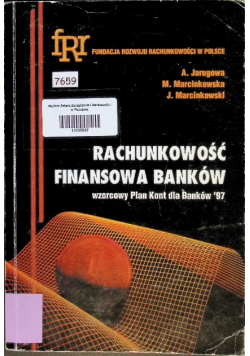 Rachunkowość finansowa banków