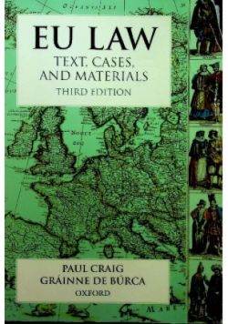 Eu law text cases and materials