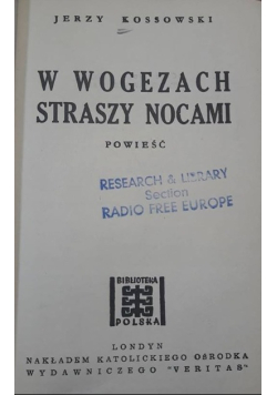 W Wogezach straszy nocami