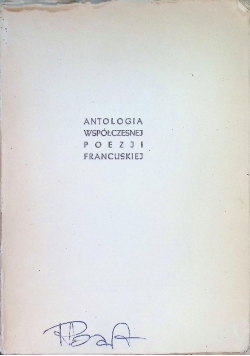 Antologia współczesnej poezji francuskiej 1947 r.