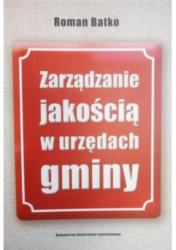 Zarządzanie jakością w urzędach gminy