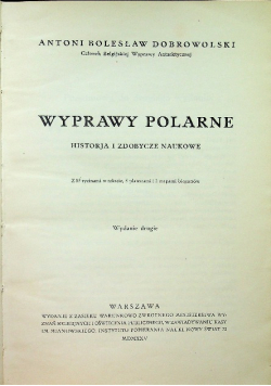 Wyprawy Polarne 1925 r.