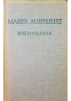 Aureliusz Rozmyślania