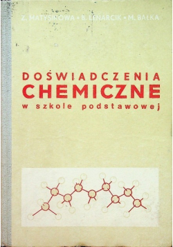 Doświadczenia chemiczne w szkole podstawowej