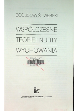 Współczesne teorie i nurty wychowania