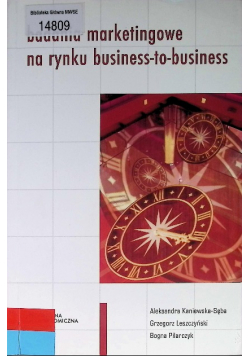 Badania marketingowe na rynku business-to-business