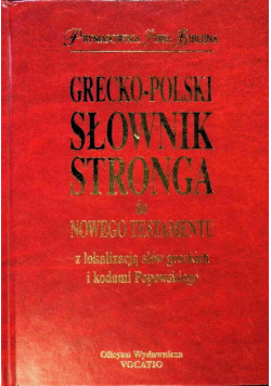 Grecko - Polski Słownik Stronga