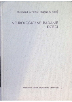 Neurologiczne badanie dzieci