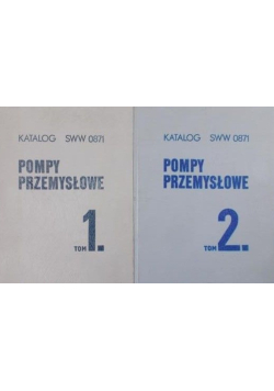 Pompy przemysłowe Tom 1 i 2