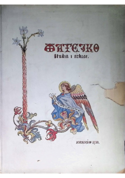 Matejko Studia i szkice 1938 r.