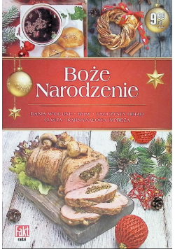 Boże Narodzenie dania wigilijne, ryby, uroczysty obiad, ciasta, karnawałowa impreza