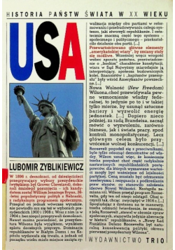 Historia Państw świata w XX wieku  USA