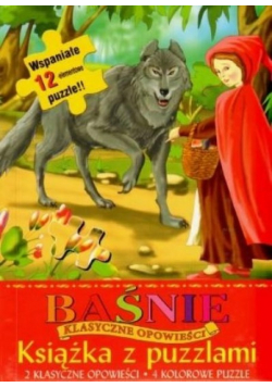 Książka z puzzlami. Baśnie. Klasyczne opowieści