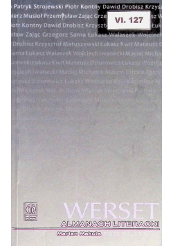 Werset. Almanach Literacki. Poezje wybrane