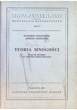 Teoria mnogości