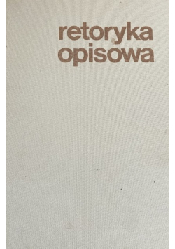 Retoryka opisowa