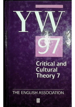 The Year's Work in Critical and Cultural Theory Volume 7