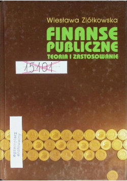 Finanse publiczne teoria i zastosowanie