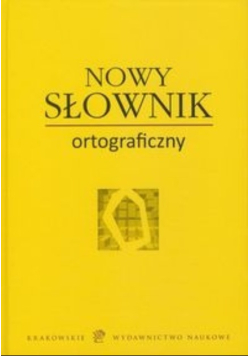 Nowy słownik ortograficzny