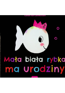 Mała biała rybka ma urodziny