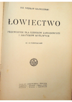 Łowiectwo 1924 r.