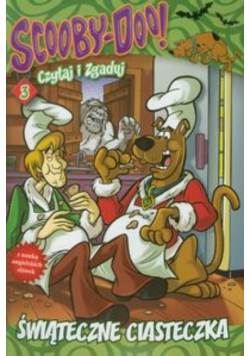 Scooby Doo Czytaj i zgaduj 3 Świąteczne ciasteczka