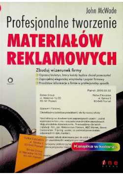 Profesjonalne tworzenie materiałów reklamowych
