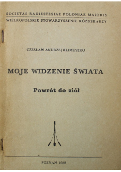Moje widzenie świata Powrót do ziół