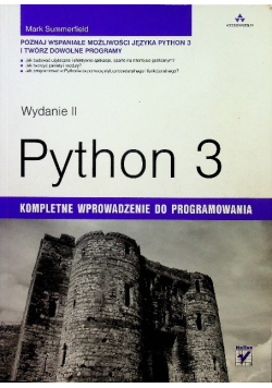 Python 3 Kompletne wprowadzenie do programowania