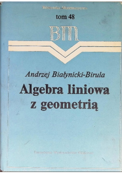 Algebra liniowa z geometrią