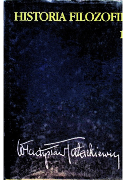 Historia filozofii Tom 1