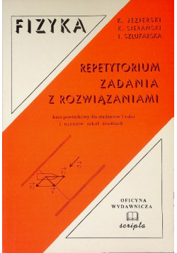 Fizyka repetytorium zadania z rozwiązaniami
