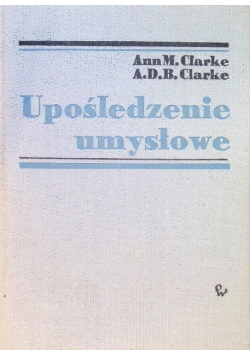 Upośledzenie umysłowe