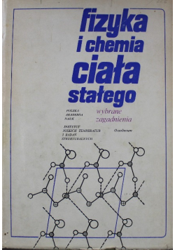 Fizyka i chemia ciała stałego