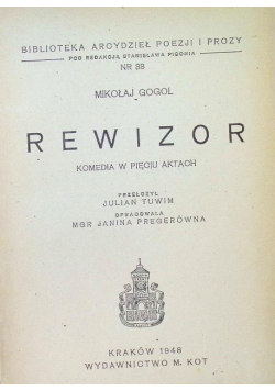 Rewizor 1948r.