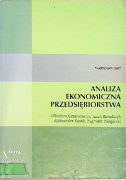 Analiza ekonomiczna przedsiębiorstwa