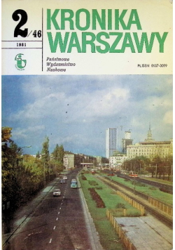 Kronika Warszawy 1981 Nr 2 /81