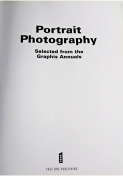 Portrait Photography. Selected from the Graphis Annuals