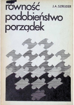 Równość podobieństwo porządek