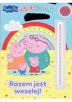 Razem jest weselej Świnka Peppa Superkolory