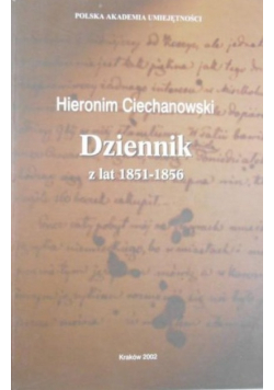 Dziennik z lat 1851 - 1856