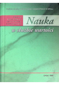Nauka w służbie wartości