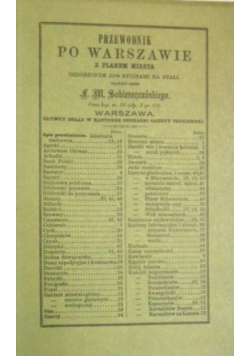 Przewodnik po Warszawie
