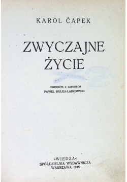 Zwyczajne życie 1948 r.