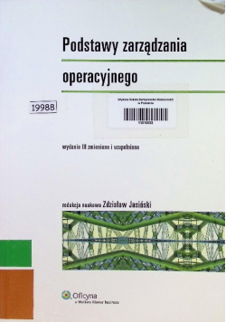 Podstawy zarządzania operacyjnego