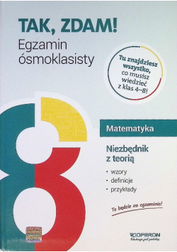 Egzamin ósmoklasisty Matematyka