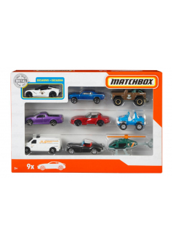 Matchbox Samochodziki 9-pak mix