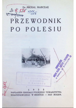 Przewodnik po Polesiu 1935 r.