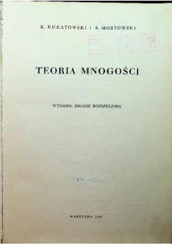 Teoria mnogości